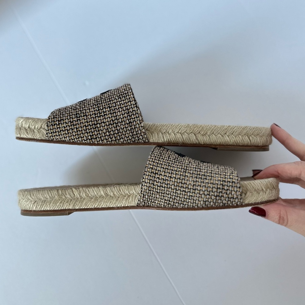 Chanel Espadrille Slides - Picture 12 of 15